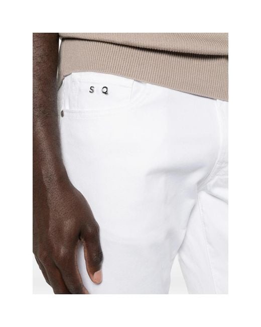 Tramarossa White Michelangelo Jeans for men