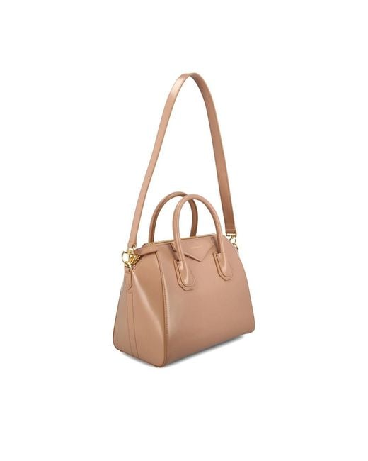 Givenchy Natural Antigona Leather Small Tote Bag