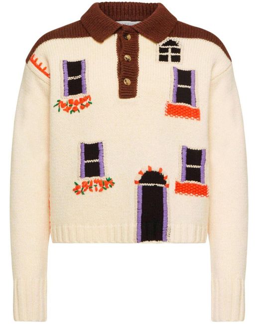 J.W. Anderson Pink House Jumper for men