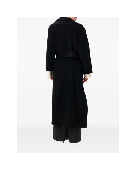 By Malene Birger Black Trullem Belted Coat