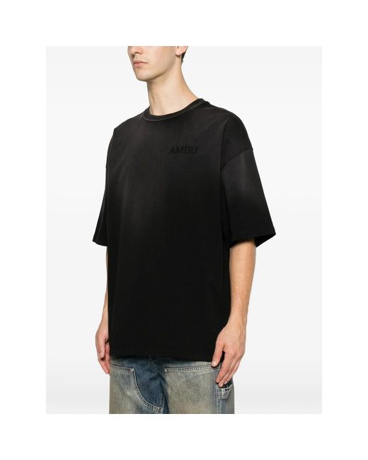 Amiri Black T-Shirts & Vests for men