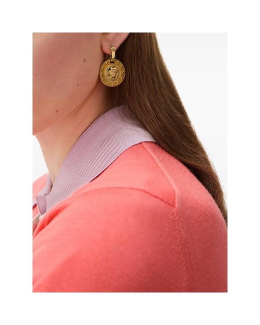 Versace Metallic Earrings