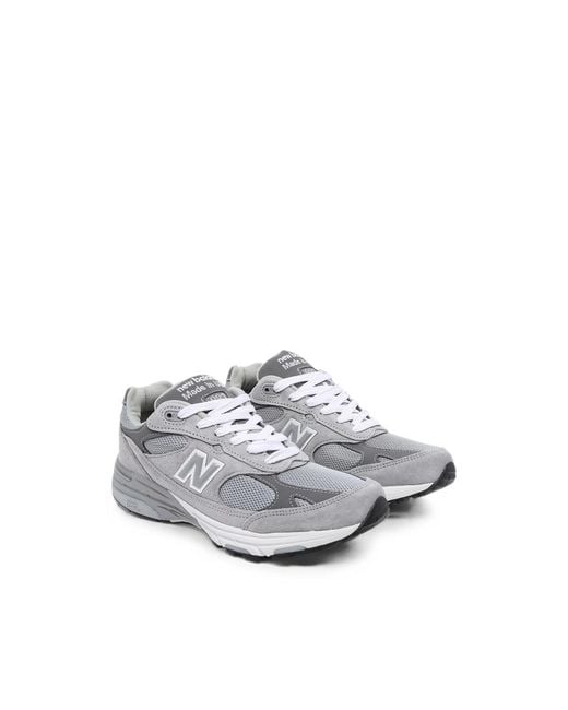 New Balance White Sneakers for men