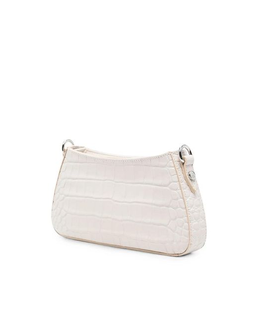 Vivienne Westwood Natural Orb Croc-Effect Shoulder Bag