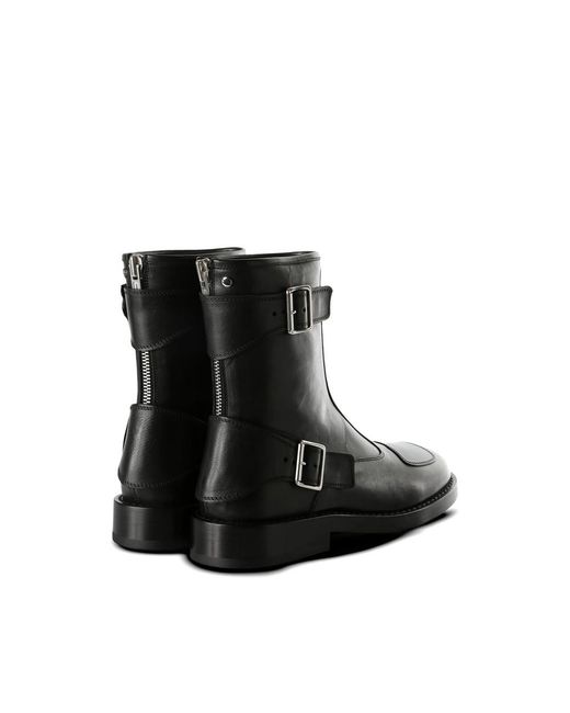 Ann Demeulemeester Black Shoe Calf Leather for men