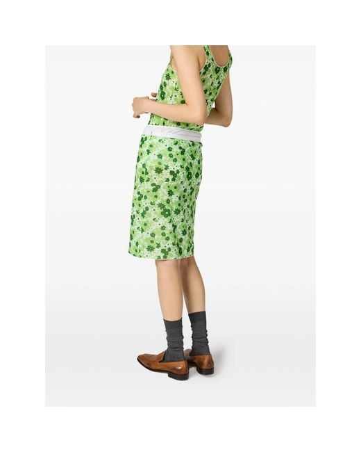 Miu Miu Green Skirts