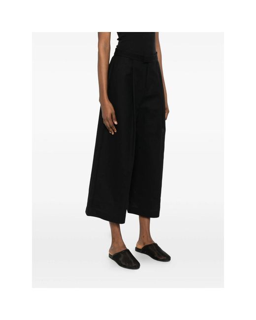 Viktoria Chan Black Memphis Cotton Trousers