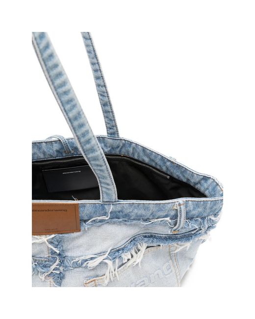 Alexander Wang Blue Tote Bags