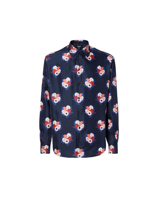 Fendi Blue Shirts for men