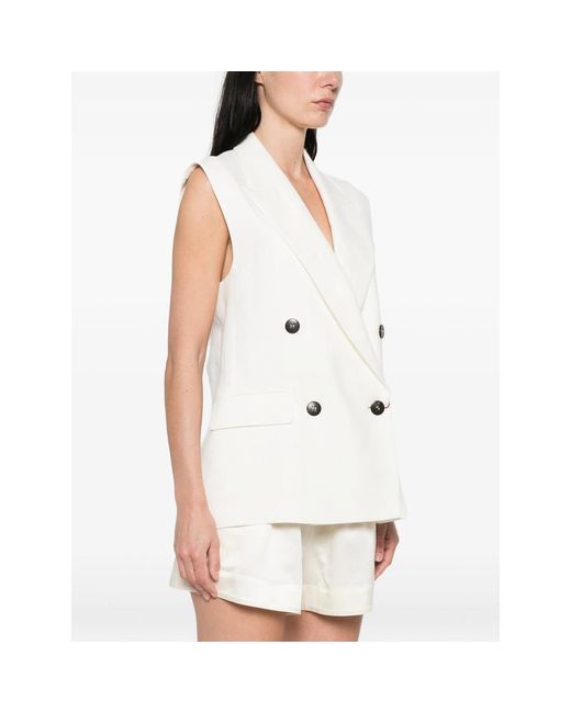 Max Mara White Jackets