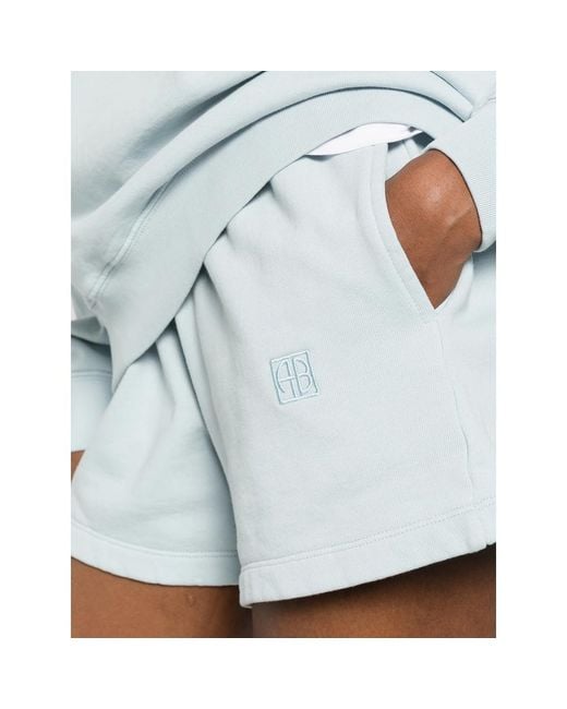 Anine Bing White Shorts