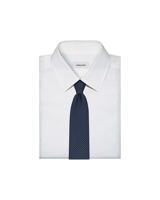 Ferragamo Blue Ties & Bow Ties for men