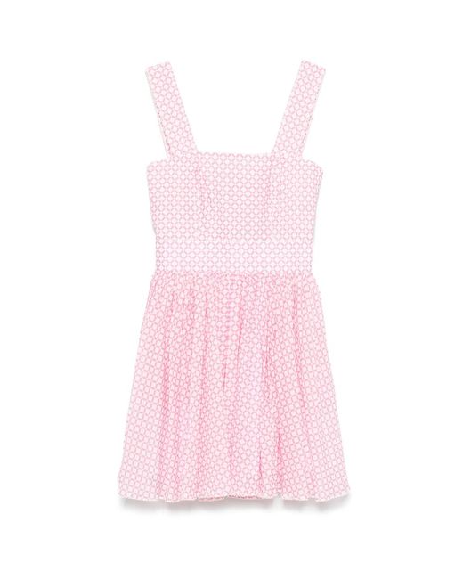 PAOLA ZUIN Pink Gaia Mini Dress