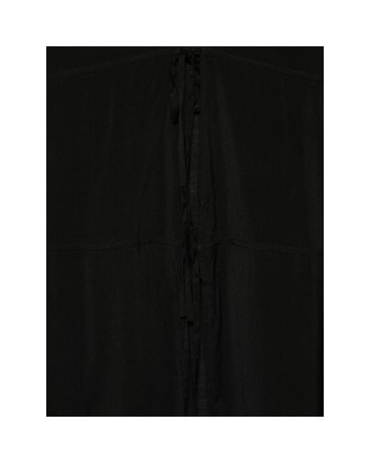 Bondi Born Black Tie-Detail Cover-Up