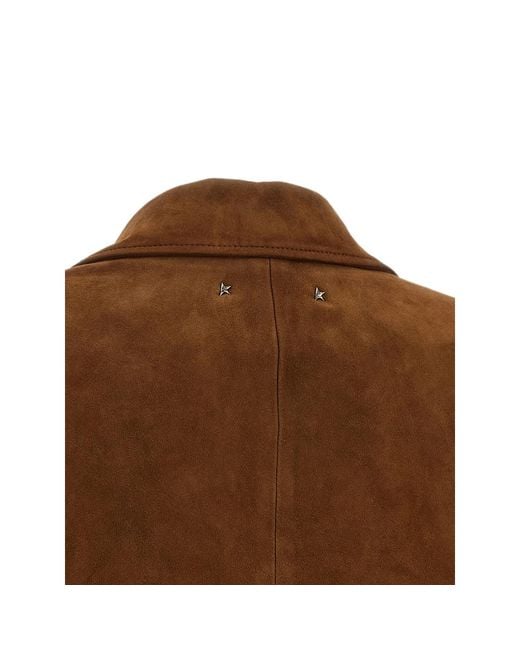 Golden Goose Deluxe Brand Brown Jackets