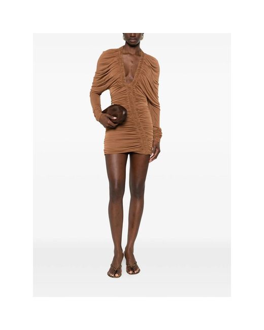 Christopher Esber Brown Dresses