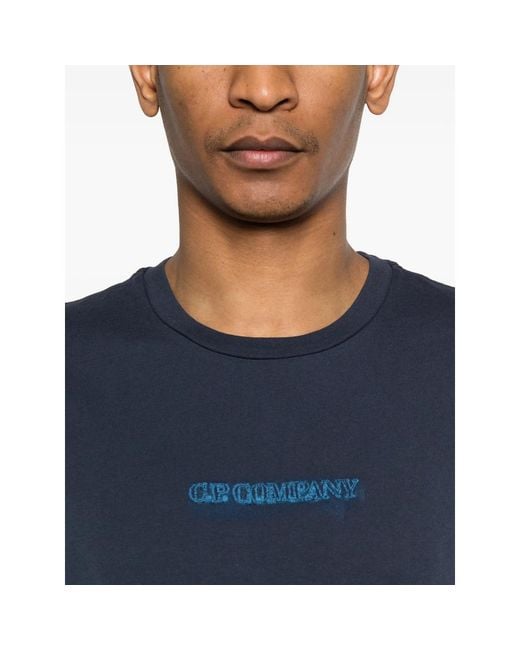 C P Company Blue T-Shirts & Vests for men