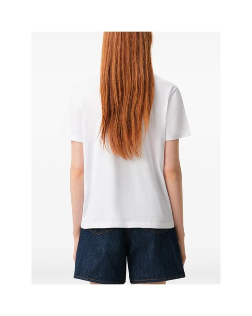 AMI White T-Shirts & Vests for men