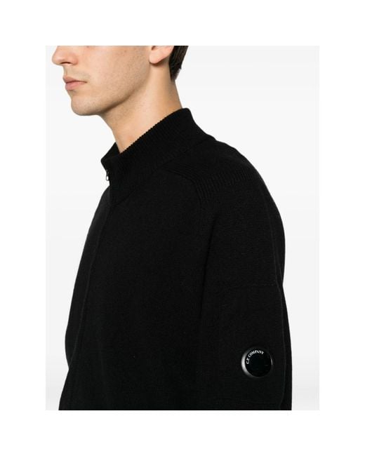 C P Company Black Sweaters & Knitwear for men