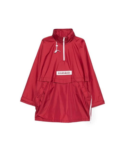 Napapijri Red Rainforest Axl Jacket for men