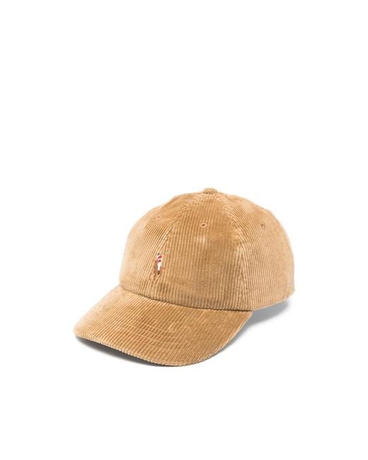 Ralph Lauren Natural Corduroy Woven Baseball Cap