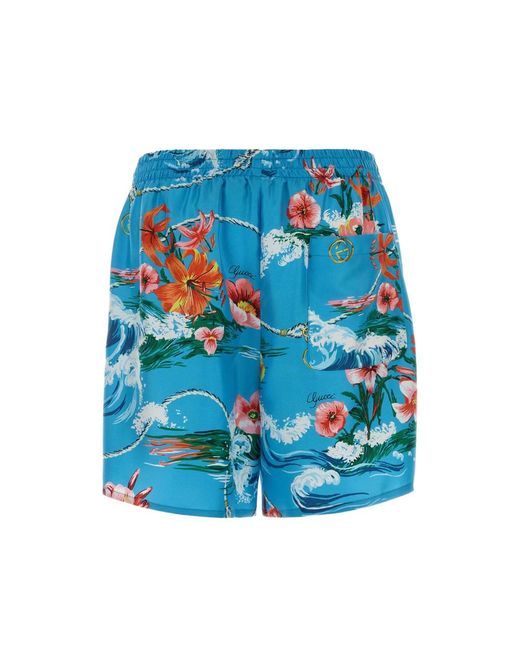 Gucci Blue Shorts for men
