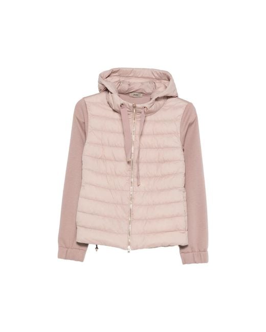 Herno Pink Winter Jackets