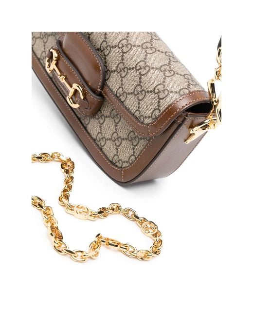 Gucci Metallic Neutrals Shoulder Bags