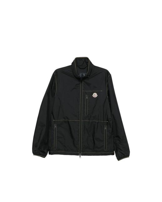 Moncler Black Jackets for men