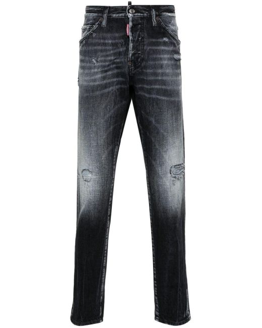 DSquared² Blue Cool Guy Slim-Leg Jeans for men