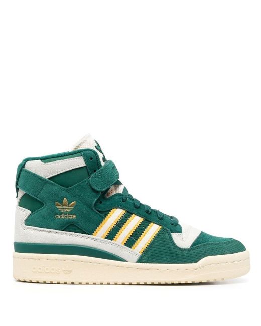 Adidas Green Forum 84 Hi-top Sneakers