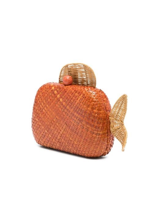 Serpui Orange Lolita Fish Mini Bag