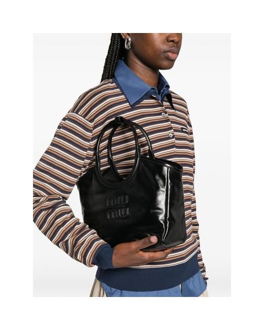 Miu Miu Black Tote Bags