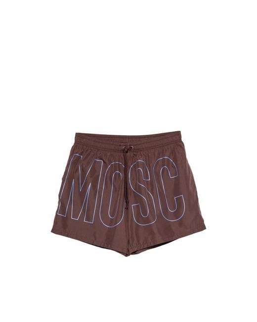 Moschino Brown Beachwear for men