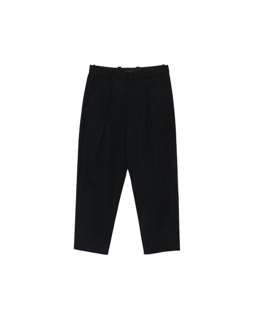 A.P.C. Black Straight Trousers for men