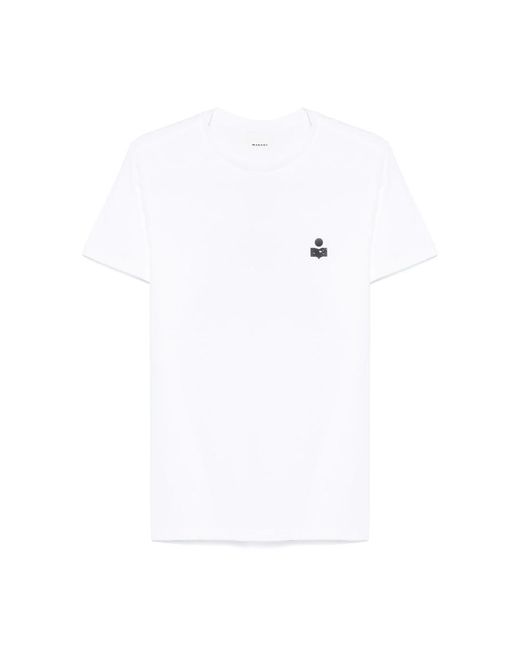 Isabel Marant White Zafferh T-Shirt for men