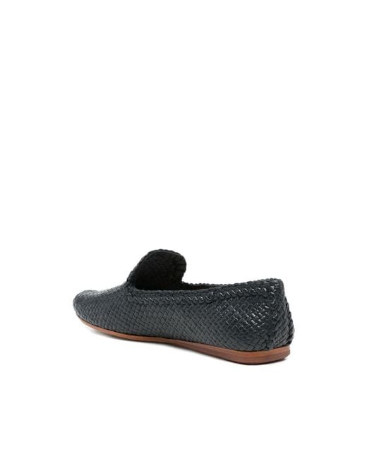 Dragon Diffusion Blue Woven Loafers