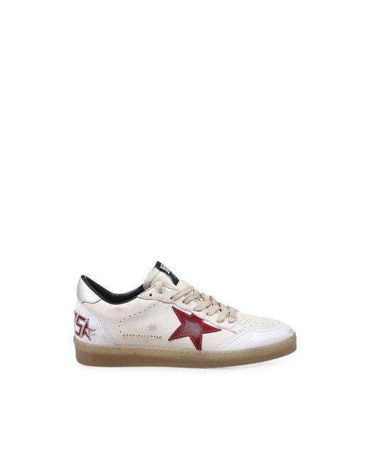 Golden Goose Deluxe Brand Pink Ball Star Sneakers for men