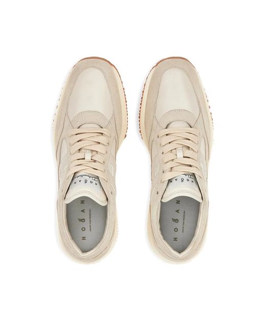 Hogan Natural Suede Sneaker