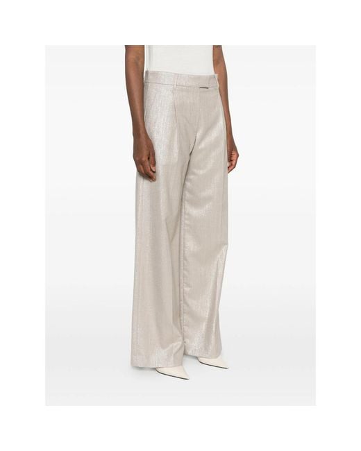 Brunello Cucinelli Natural Neutrals Trousers