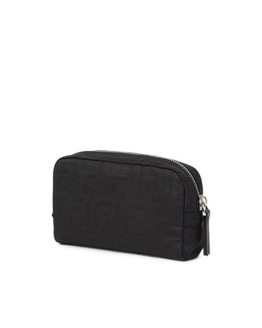 Fendi Black Toiletry Case Micro for men