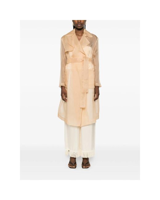 Antonelli Natural Belted Coat