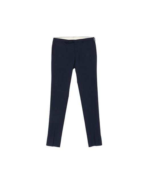 Rota Blue Belt-Loops Trousers for men
