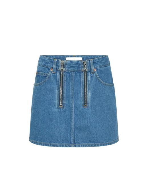 MARINE SERRE Blue Skirts