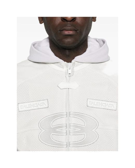 Balenciaga White Jackets for men