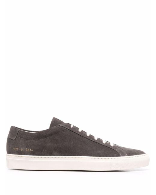 Common Projects Gray Achilles Low Top Sneakers for men
