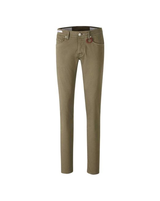 Tramarossa Green Straight-Leg Jeans for men