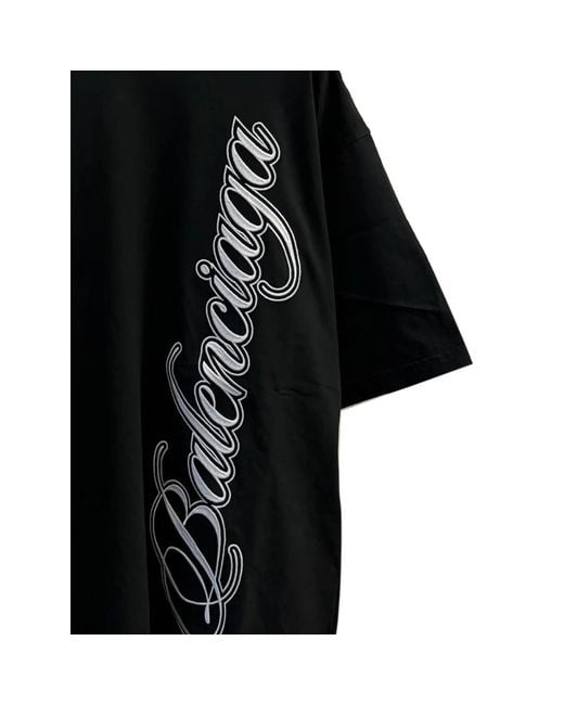 Balenciaga Black T-Shirts & Vests for men