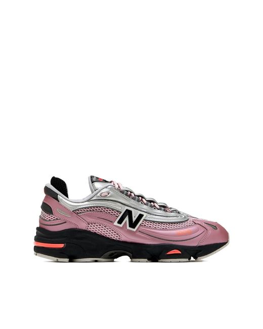 New Balance Pink 1000 Metallic Lace-Up Sneakers for men