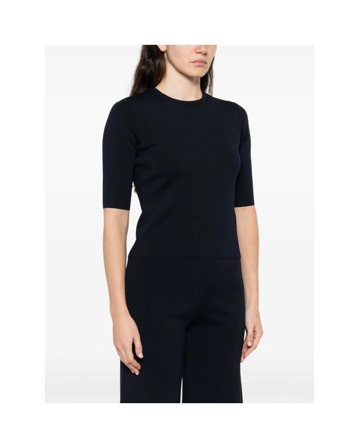 Max Mara Black Embossed Top